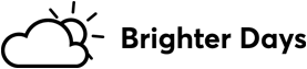 Brighter Days Logo - Black